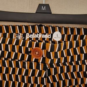 Beta brand large petite mod geo pants